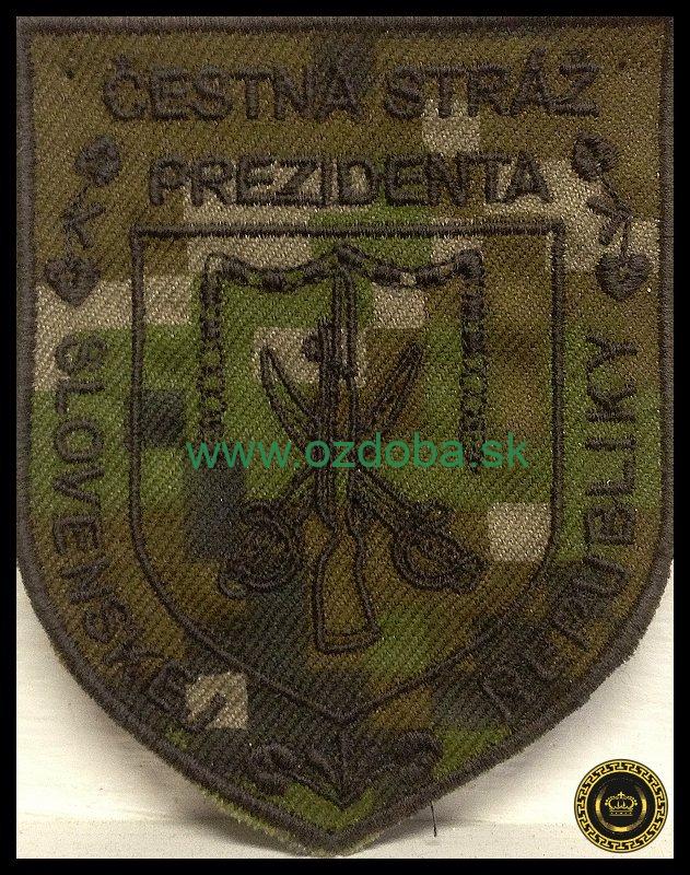 ZNAK ČESTNÁ STRÁŽ PREZIDENTA REPUBLIKY DIGI
