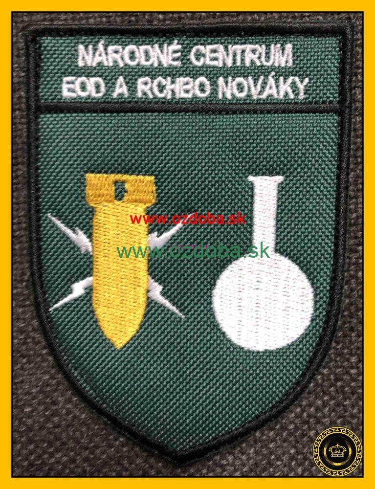 RUKÁVOVÝ ZNAK NÁRODNÉ CENTRUM RCHBO NOVÁKY FAREBNÝ