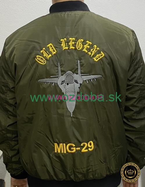 BOMBER BUNDA OLD LEGEND MIG-29 VEĽKOSŤ S