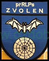 ZNAK VÝŠIVKA prRLPs ZVOLEN FAREBNÝ